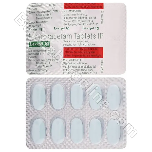 Levipil 1000 Mg (Levetiracetam)