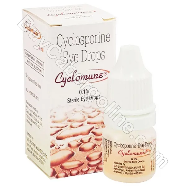 Cyclomune Eye Drops 0.1% 3Ml