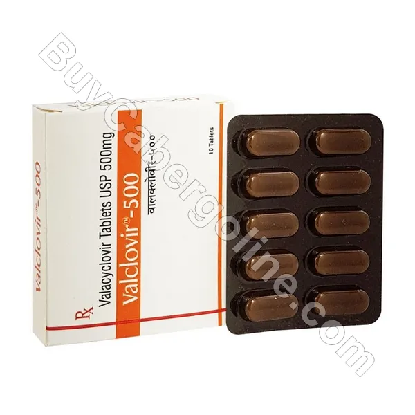 Valclovir 500Mg