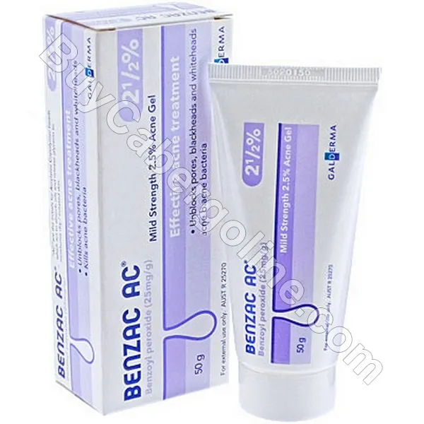 Benzac AC Gel 2.5% 50g